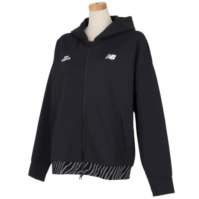 ゴルフウェア　ニューバランス レディース 長袖 スウェット フルジップ フーディー 012-6162501 [2026年春夏モデル]_3