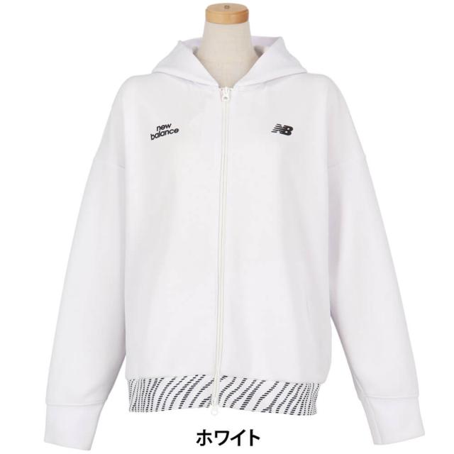 ゴルフウェア　ニューバランス レディース 長袖 スウェット フルジップ フーディー 012-6162501 [2026年春夏モデル]_4