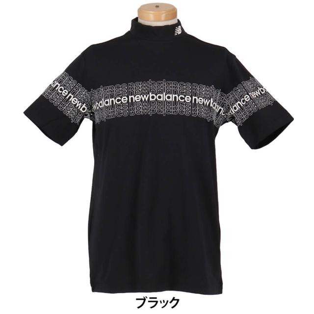 ゴルフウェア　ニューバランス メンズ 半袖 モックネック シャツ 012-6166003 [2026年春夏モデル]_1