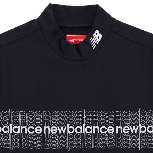 ゴルフウェア　ニューバランス メンズ 半袖 モックネック シャツ 012-6166003 [2026年春夏モデル]_4