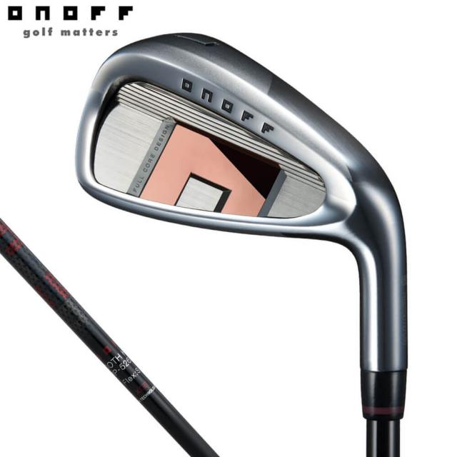 ONOFF オノフ AKA IRON 赤 アイアン 単品 SMOOTH KICK MP-526I 