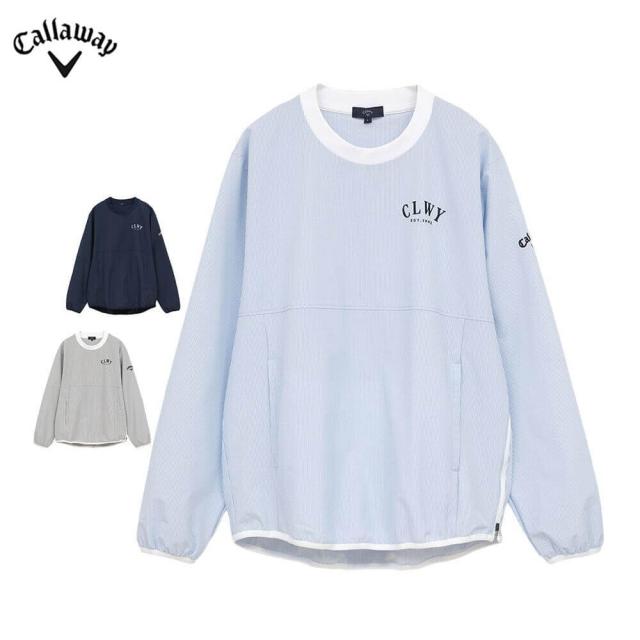 [30％OFF] ゴルフウェア　キャロウェイ メンズ 8WAYストレッチ シアサッカー 長袖 ブルゾン C26115101 [2026年春夏モデル]