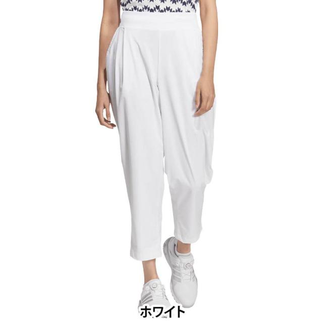 [30％OFF] ゴルフ御召しもの アディダス レディース クライマクール EX-STRETCH ACTIVE プルオン クロップドパンツ MIQ48 [2026年春夏ひな型]