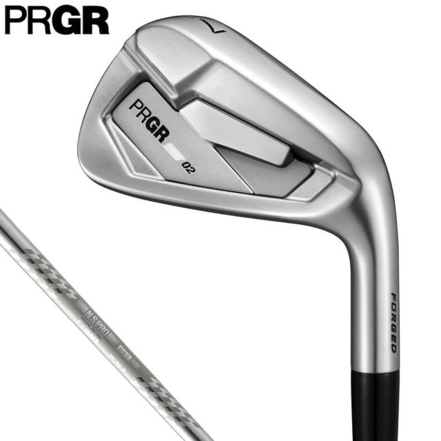 PRGR プロギア　02 ゼロニ アイアン　5本セット（＃6〜9、PW） SPEC STEEL III Ver.2 スチールシャフト [2026年モデル]