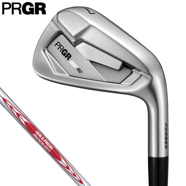 PRGR プロギア 02 ゼロニ アイアン 5本セット（＃6〜9、PW） N.S.PRO
