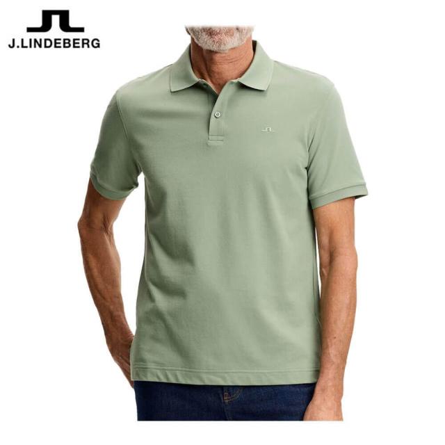 J.LINDEBERG リンドバーグ　ポロシャツ グリーン 花柄 J.LINDEBERG リンドバーグ ポロシャツ グリーン 花柄 【公式通販】