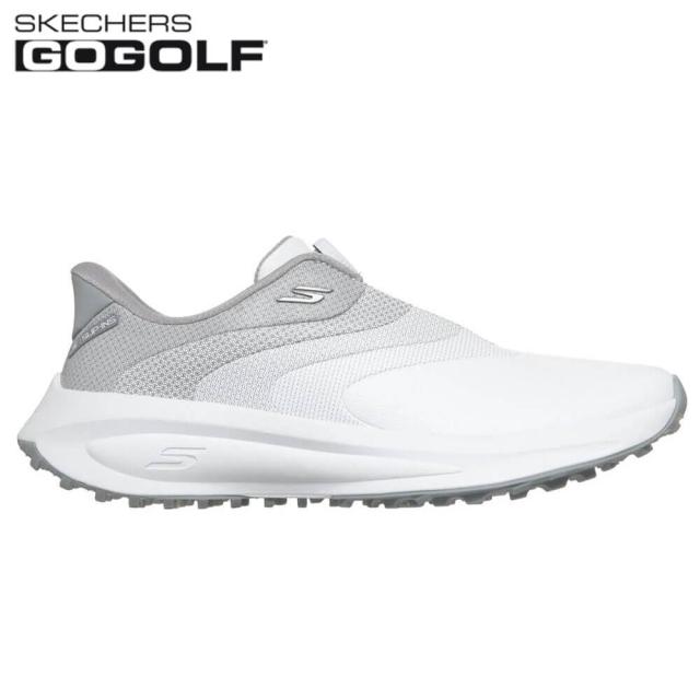 ゴルフシューズ　SKECHERS スケッチャーズ メンズ SLIP-INS FLOW SI TWIST スリップインズ ウォータープルーフ フロー SI ツイストフィット スパイクレス 214149 WHT ホワイト [2026年モデル]