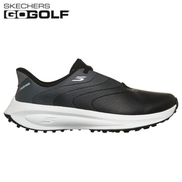 ゴルフシューズ　SKECHERS スケッチャーズ メンズ SLIP-INS FLOW SI スリップインズ ウォータープルーフ フロー SI スパイクレス 214153 BLK ブラック [2026年モデル]