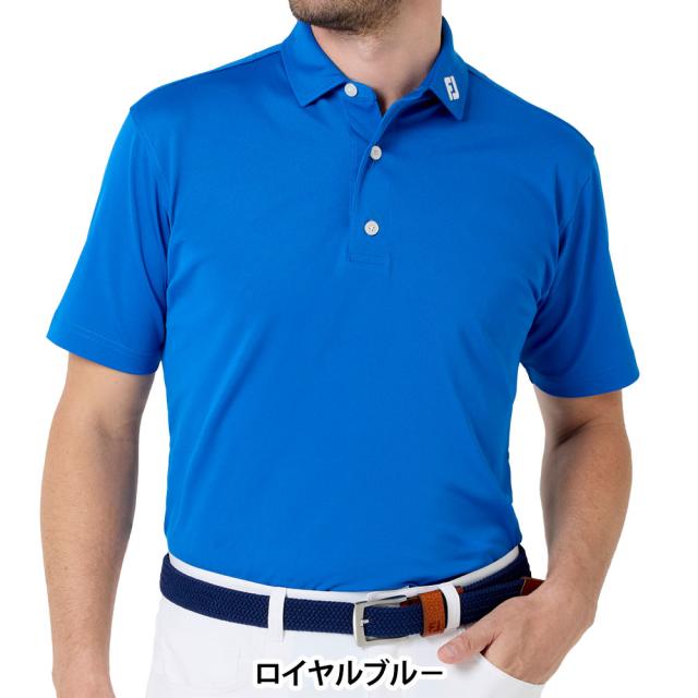 ゴルフウェア　フットジョイ メンズ ストレッチ鹿の子 半袖 ポロシャツ FJ-S26-BES01 [2026年春夏モデル]_5