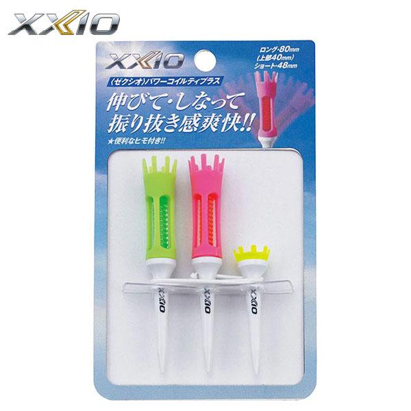 ダンロップ XXIO ゼクシオ パワーコイルティー プラス GGF-06503 ピンク×グリーン
