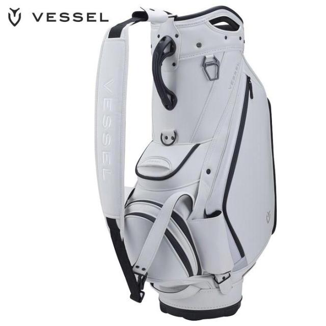 VESSEL ベゼル メンズ PRIME プライム キャディバッグ 1071119 WHITE