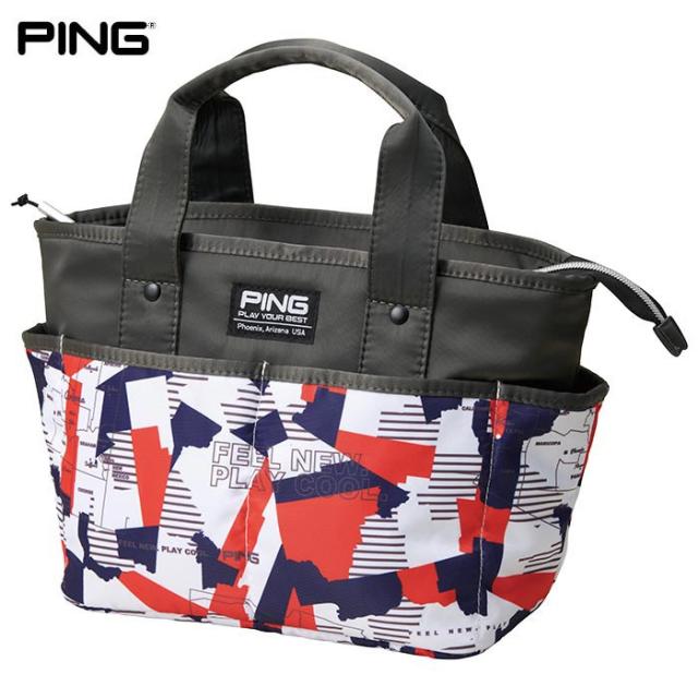 PING ピン ARIZONA JOURNEY アリゾナジャーニー ラウンドトートバッグ GB-A2201 36470-02 Whiteの通販は 6,980円