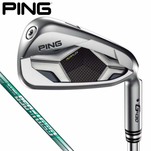 PING ピン　G430 アイアン 6本セット（＃6〜9、PW、45）　N.S.PRO 850GH neo スチールシャフト [2022年モデル]