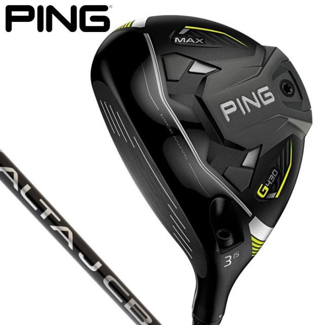 PING ピン　G430 MAX マックス 左用・レフティ フェアウェイウッド　ALTA J CB BLACK シャフト [2022年モデル]の通販は