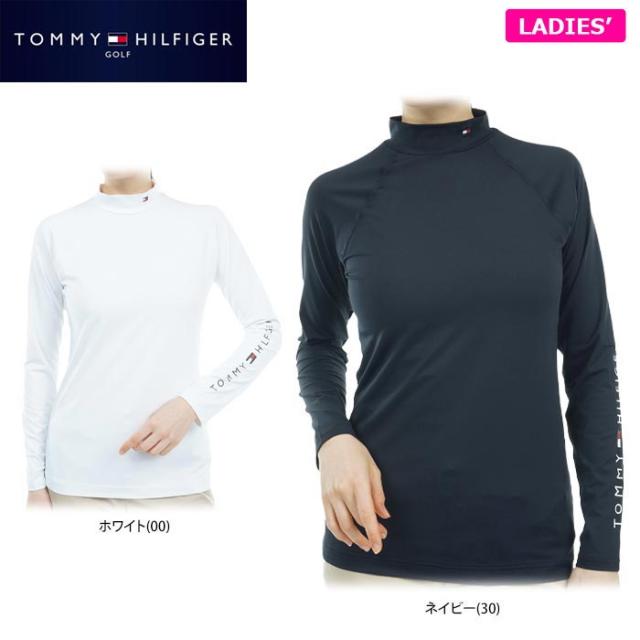 トミー ヒルフィガー ゴルフ　レディース ロゴプリント 長袖 モックネック インナーシャツ THLA317 [2023年春夏モデル]の通販は 9,900円