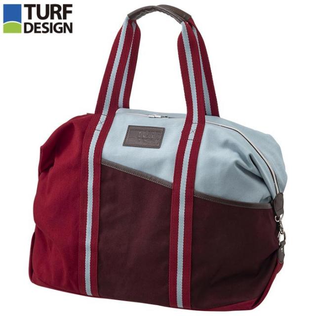朝日ゴルフ TURF DESIGN ターフデザイン レトロポップ 帆布 トートバッグ TDTB-2277 ミント/ワイン [2022年モデル]の通販は 5,111円