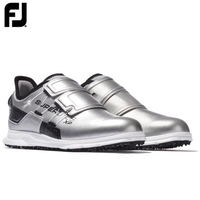 フットジョイ　メンズ FJ SUPER LITES XP BOA スーパーライト XP ボア スパイクレス ゴルフシューズ 58148 シルバー/ブラック [2023年モデル]