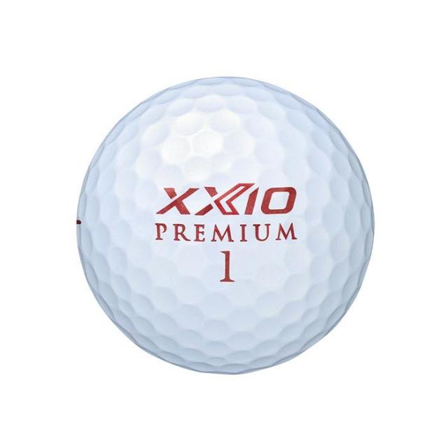 ダンロップ　XXIO ゼクシオ PREMIUM プレミアム ゴルフボール　1ダース（12球入り）　ロイヤルボルドー [2024年モデル]
