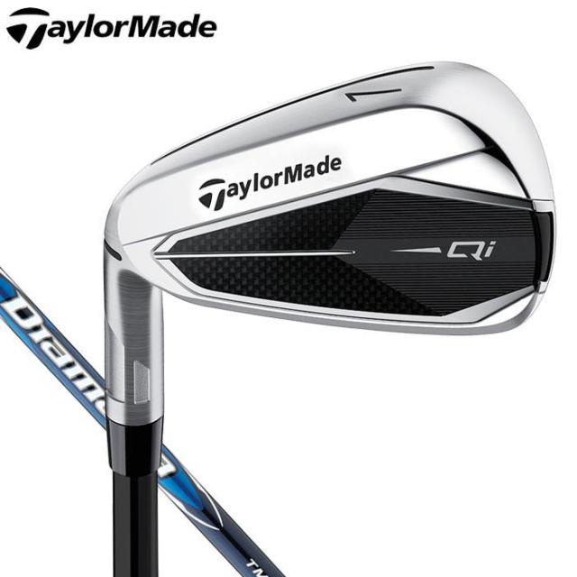 テーラーメイド　メンズ Qi 左用・レフティ アイアン　単品　Diamana BLUE TM60 カーボンシャフト [2024年モデル]