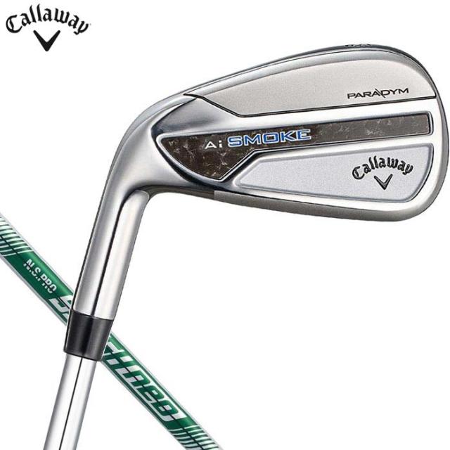 キャロウェイ　メンズ PARADYM Ai SMOKE パラダイム エーアイスモーク 左用・レフティ アイアン　単品　N.S.PRO 950GH neo スチールシャフト [2024年モデル]の通販は 12,848円