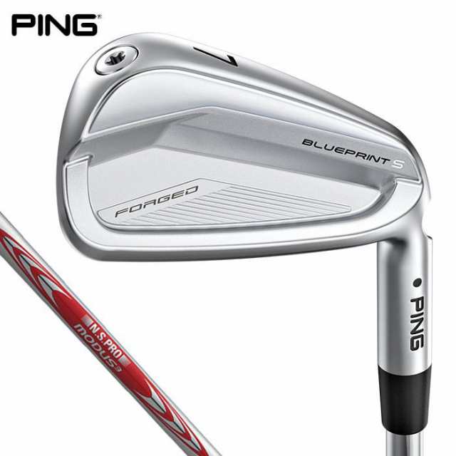 PING ピン　BLUE PRINT S ブループリントS アイアン 5本セット（＃6〜9、PW）　N.S.PRO MODUS3 TOUR 105 スチールシャフト [2024年モデル