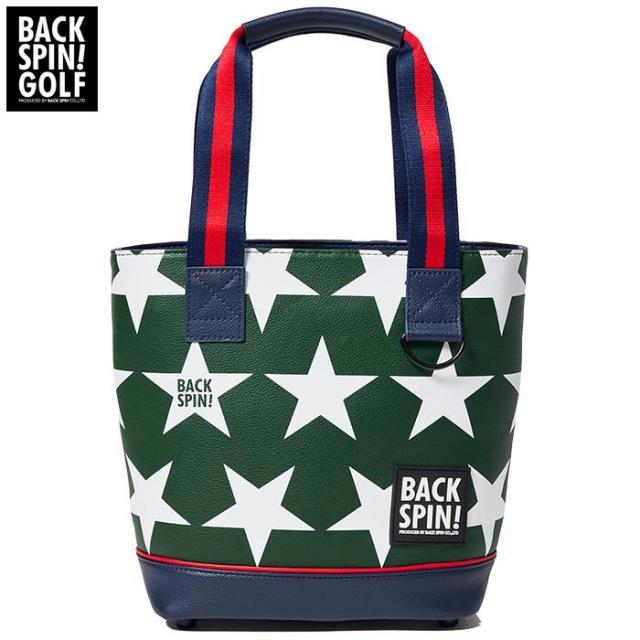 バックスピンゴルフ スター トート型 カートバッグ BSBD01B308 GR/WH グリーン/ホワイト [2024年モデル]