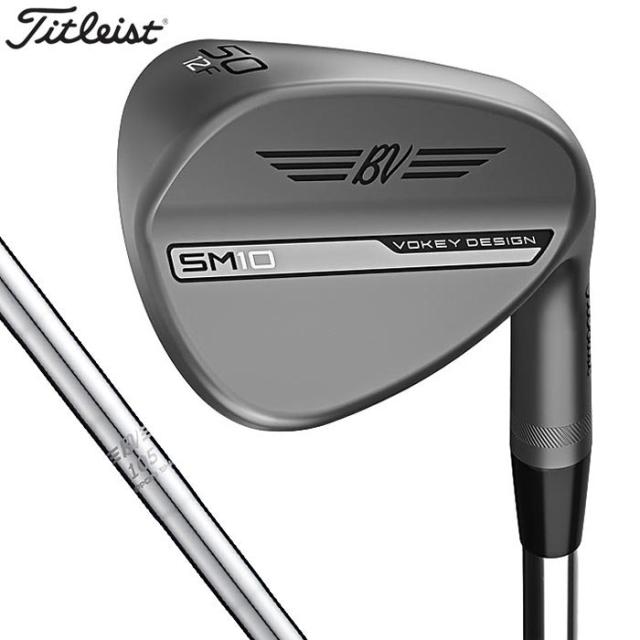 タイトリスト　ボーケイデザイン SM10 スピンミルド10 All-New ニッケル仕上げ ウェッジ　BV105 スチールシャフト [2024年モデル] タイトリスト ボーケイデザイン SM10 スピンミルド10 All-New ニッケル