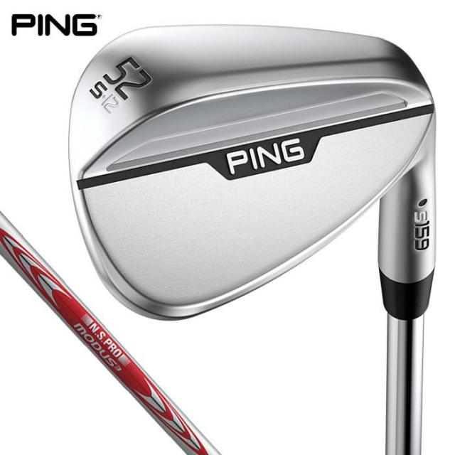 PING ピン　s159 ハイドロパールクローム仕上げ 46〜56° ウェッジ　N.S.PRO MODUS3 TOUR 105 スチールシャフト [2024年モデル]