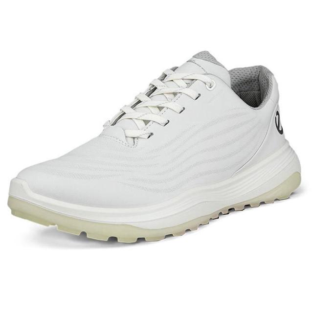 ゴルフシューズ　ECCO エコー レディース LT1 エルティーワン レース スパイクレス ゴルフシューズ 132753 01007 WHITE [2024年モデル]_1