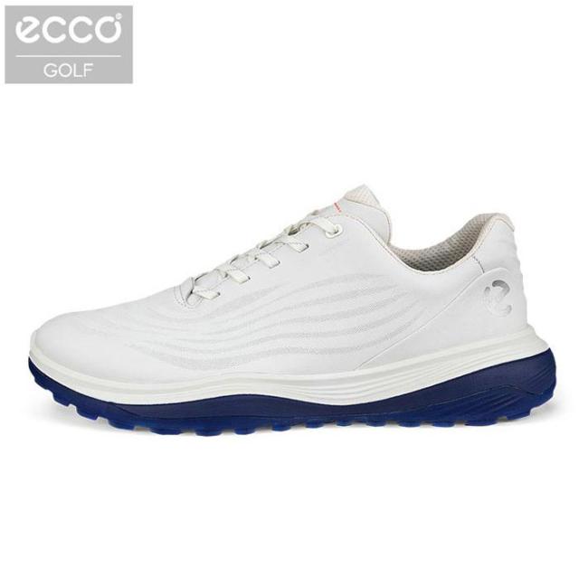ゴルフシューズ　ECCO エコー メンズ LT1 エルティーワン レース スパイクレス ゴルフシューズ 132264 11007 WHITE [2024年モデル]