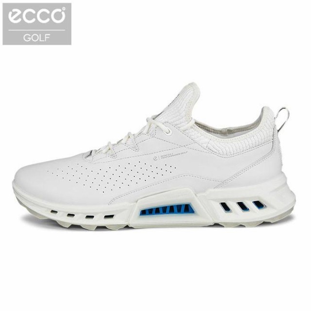 ecco エコー　メンズ BIOM C4 バイオム C4 レース スパイクレス ゴルフシューズ 130404 01007 WHITE [2024年モデル]