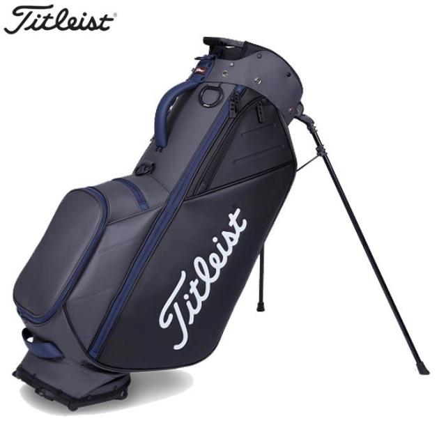 タイトリスト　メンズ パフォーマンススポーツ スタンドキャディバッグ TB22SXPSK 204 グラファイト×ブラック×ネイビー [2024年モデル]の通販は