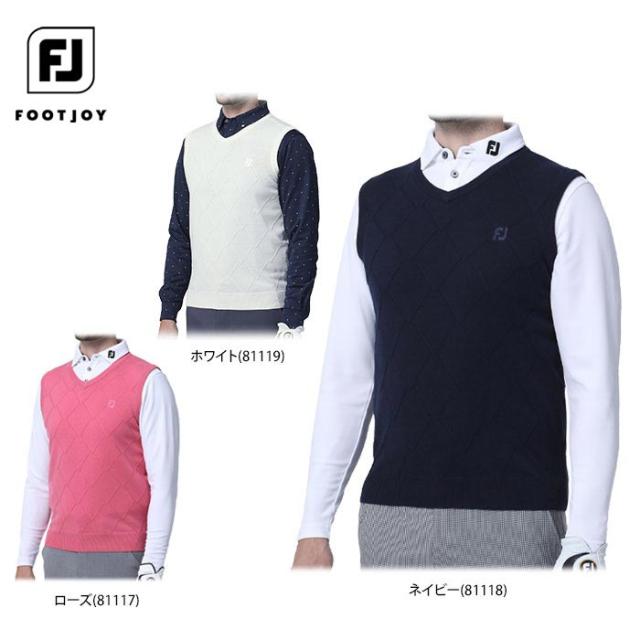 あり 60％OFF] フットジョイ メンズ ロゴ刺繍 アーガイル柄 ウール混