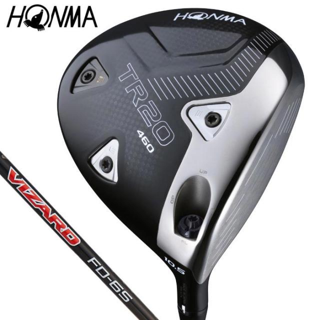 本間ゴルフ　TOUR WORLD TR20 BLACK ＆ WHITE 460 ドライバー　VIZARD FD ホワイト シャフト 特価の通販は