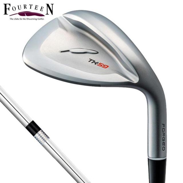 フォーティーン　TK-59 ウェッジ　FS-WEDGE スチールシャフト [2024年モデル]