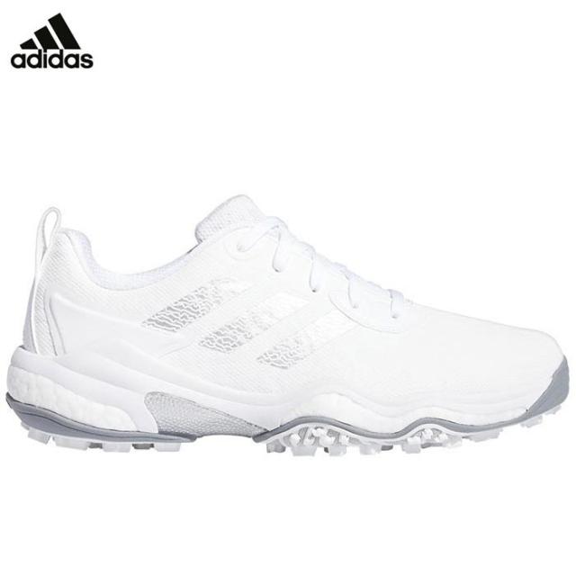 アディダス　メンズ CODECHAOS 25 コードカオス 25 スパイクレス ゴルフシューズ MDV41 ID8732 フットウェアホワイト/シルバーメタリック/グレーツー [2024年モデル]の通販は