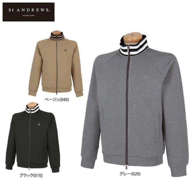 [30％OFF] セントアンドリュース　メンズ ダンボールニット 長袖 フルジップ ブルゾン 042-4262957 [2024年秋冬モデル]の通販は