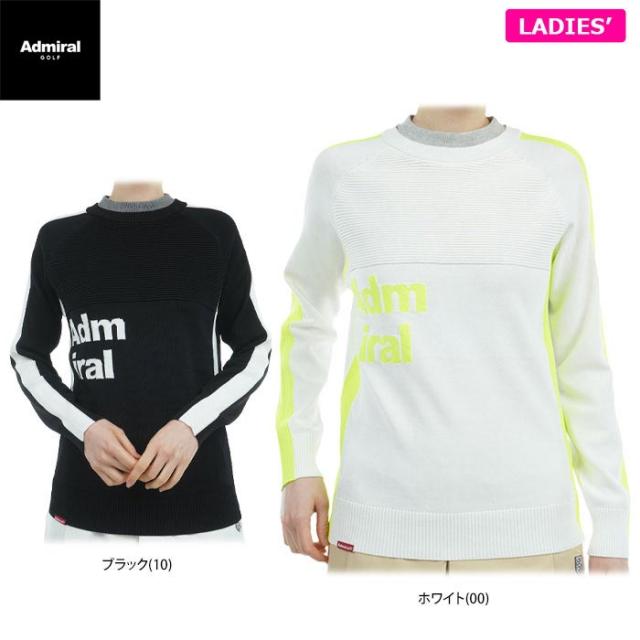 40％OFF] ゴルフウェア アドミラル レディース ロゴジャガード 配色