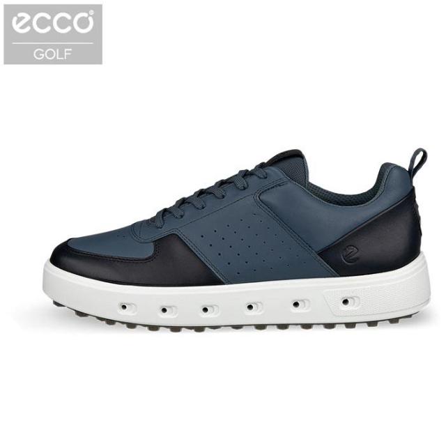 ゴルフシューズ　ecco エコー　メンズ STREET 720 ストリート セブントゥエンティ スパイクレス 111704 51121 PAVEMENT/BLACK [2024年モデル]