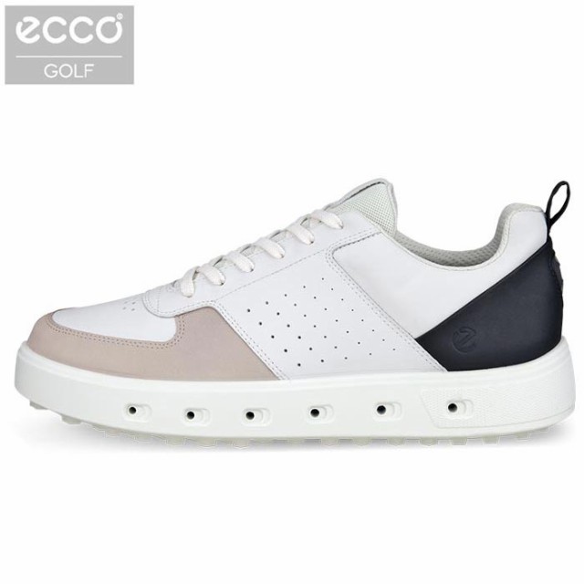 ecco エコー　メンズ STREET 720 ストリート 720 スパイクレス ゴルフシューズ 111704 61039 WHITE/BLACK/GRAVEL [2024年モデル]