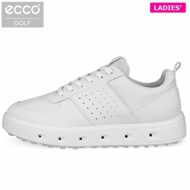 ecco エコー　レディース STREET 720 ストリート 720 スパイクレス ゴルフシューズ 110703 01007 WHITE [2024年モデル]