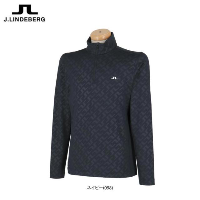30％OFF] Jリンドバーグ メンズ 撥水 裏微起毛 総柄 サイドメッシュ切替