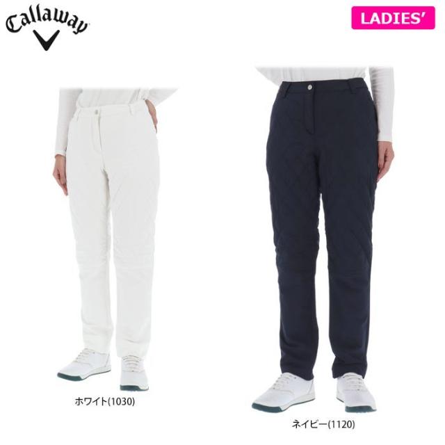 キャロウェイ　レディース スターストレッチ 中綿 裏起毛 生地切替 ロングパンツ C24226205 [2024年秋冬モデル]の通販は