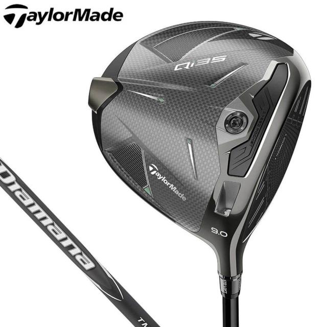 テーラーメイド　メンズ Qi35 ドライバー　Diamana BLACK TM60 シャフト [2025年モデル]