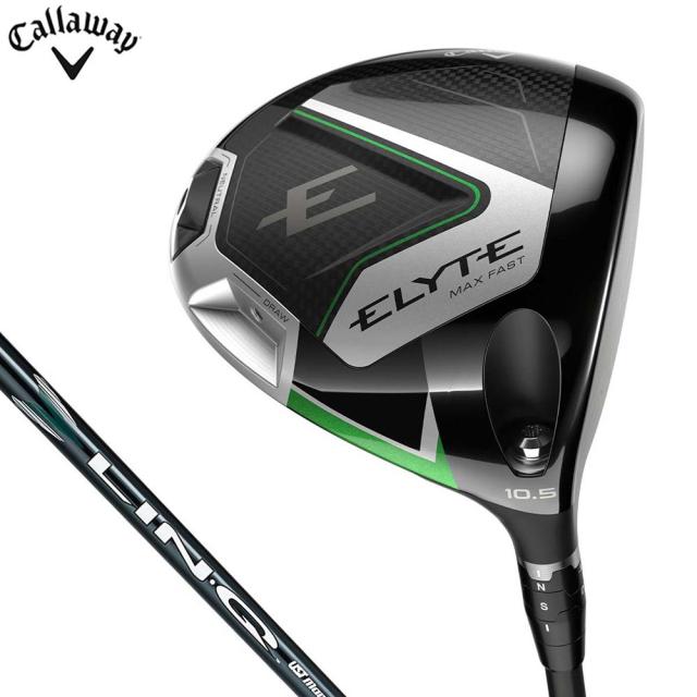 キャロウェイ　メンズ ELYTE MAX-FAST エリート マックスファスト ドライバー　LIN-Q GREEN 40 for Callaway シャフト