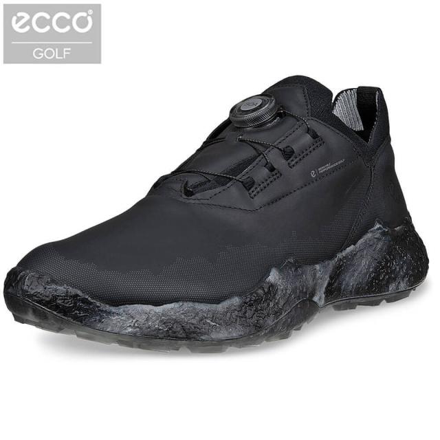 ゴルフシューズ　ECCO エコー メンズ BIOM H5 BOA バイオム H5 ボア スパイクレス 138024 01001 BLACK [2025年モデル]