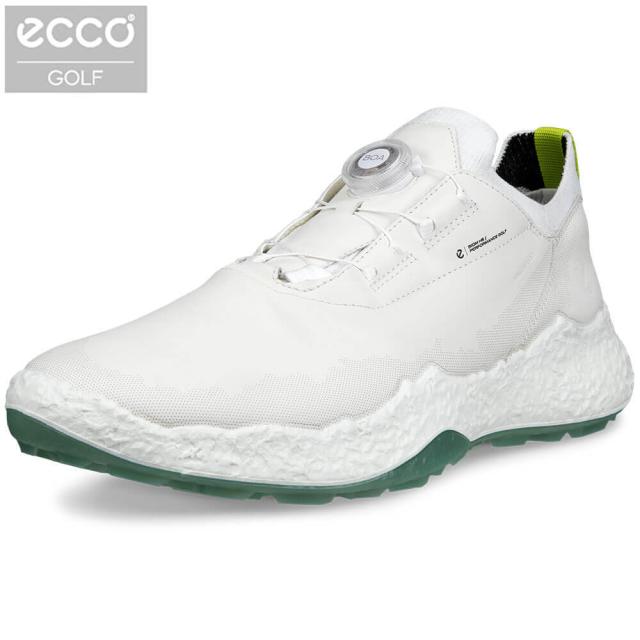 ゴルフシューズ　ECCO エコー メンズ BIOM H5 BOA バイオム H5 ボア スパイクレス 138024 01007 WHITE [2025年モデル]