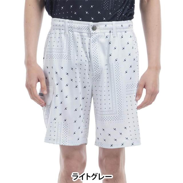 ゴルフウェア　トミー ヒルフィガー ゴルフ メンズ バンダナプリント ショートパンツ THMA525 [2025年春夏モデル]_1