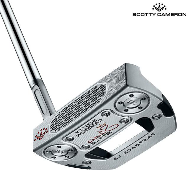 スコッティキャメロン STUDIO STYLE スタジオスタイル レフティ・左用 パター Fastback1.5 [2025年モデル]