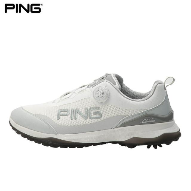 PING ピン　メンズ Arizona Blade Sole アリゾナ ブレードソール ソフトスパイク ゴルフシューズ 621-5992201 030 ホワイト [2025年モデル]